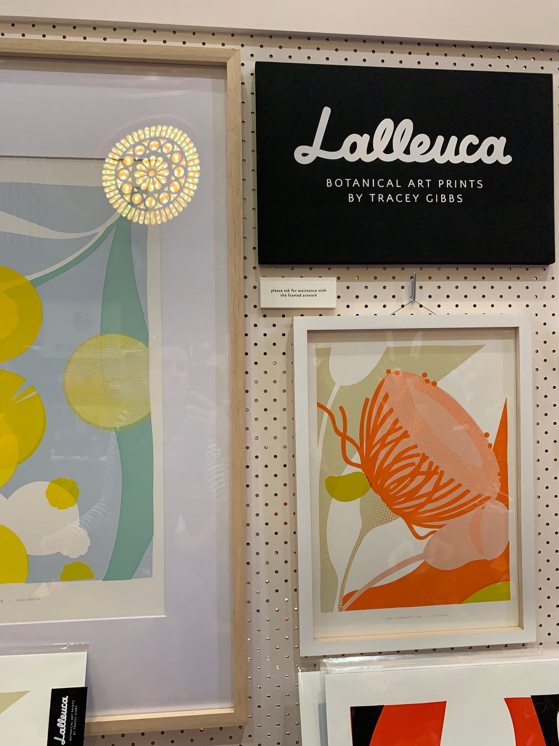Bright & bold & unabashed: Botanical Pop Art by Tracey Gibbs