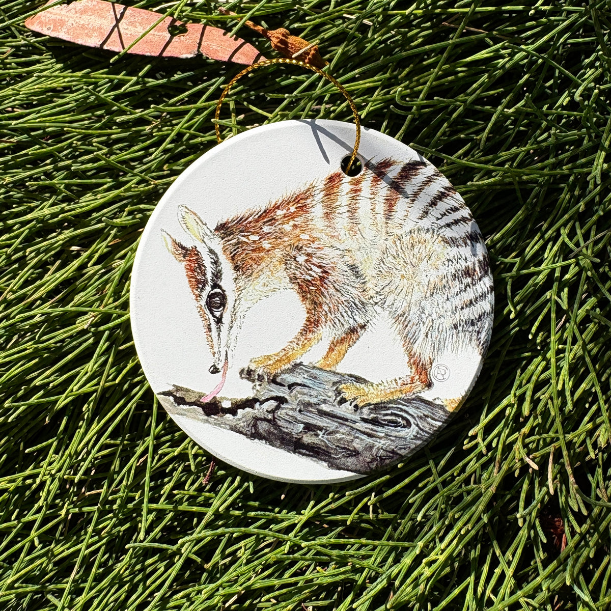 Numbat Australian Wildlife Christmas Ornament