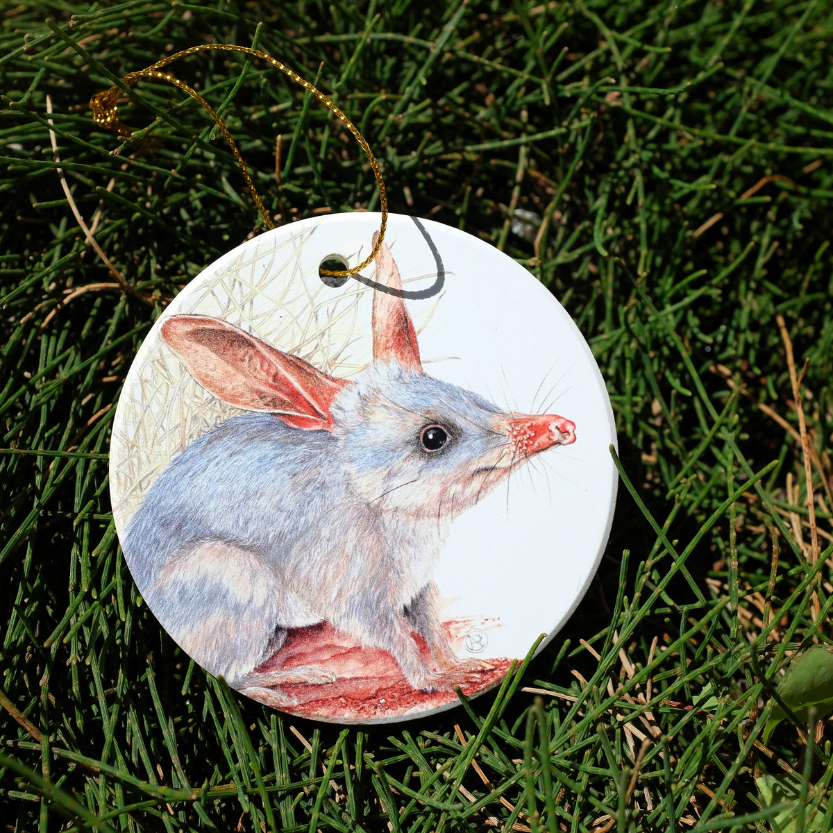 Bilby Australian Wildlife Christmas Ornament