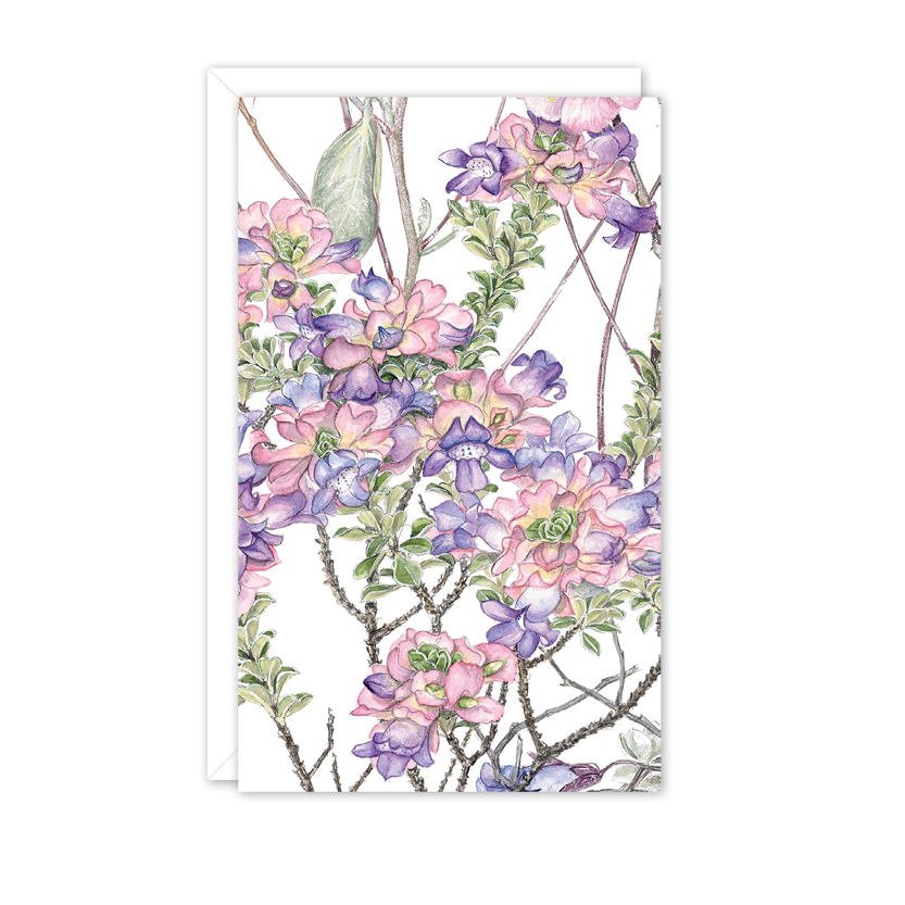 Eremophila Australian Botanical Card — Small