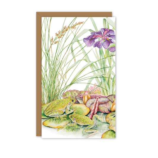 Small Card: Frog Pond