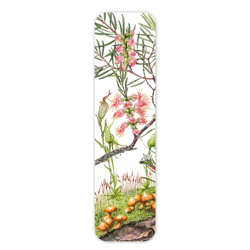 Rock Garden Flora & Fungi — Australian Botanical Bookmark