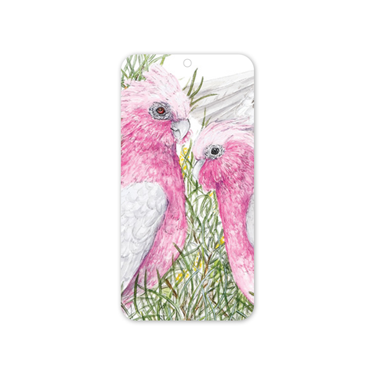 Rectangle Gift Tag: Galahs