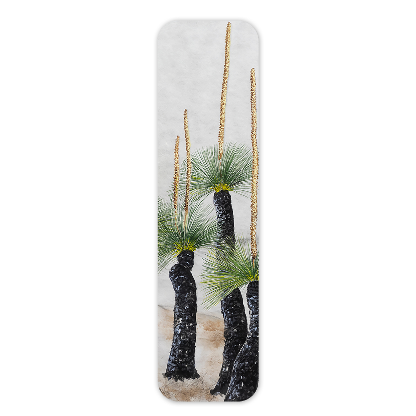 Grass Trees — Australian Botanical Bookmark