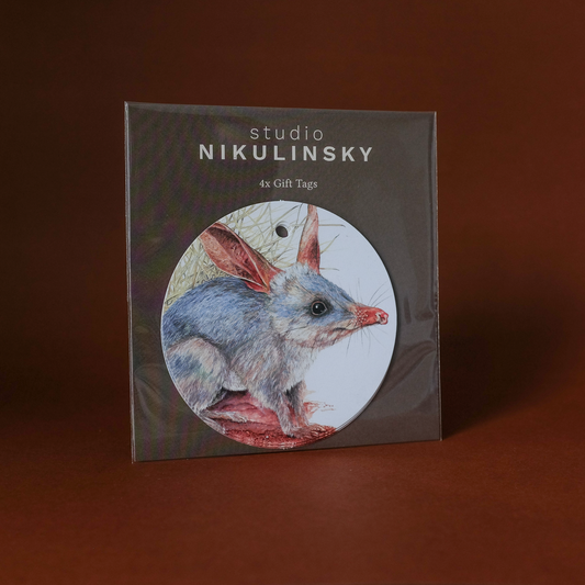 Circle Gift Tag Pack: Bilby