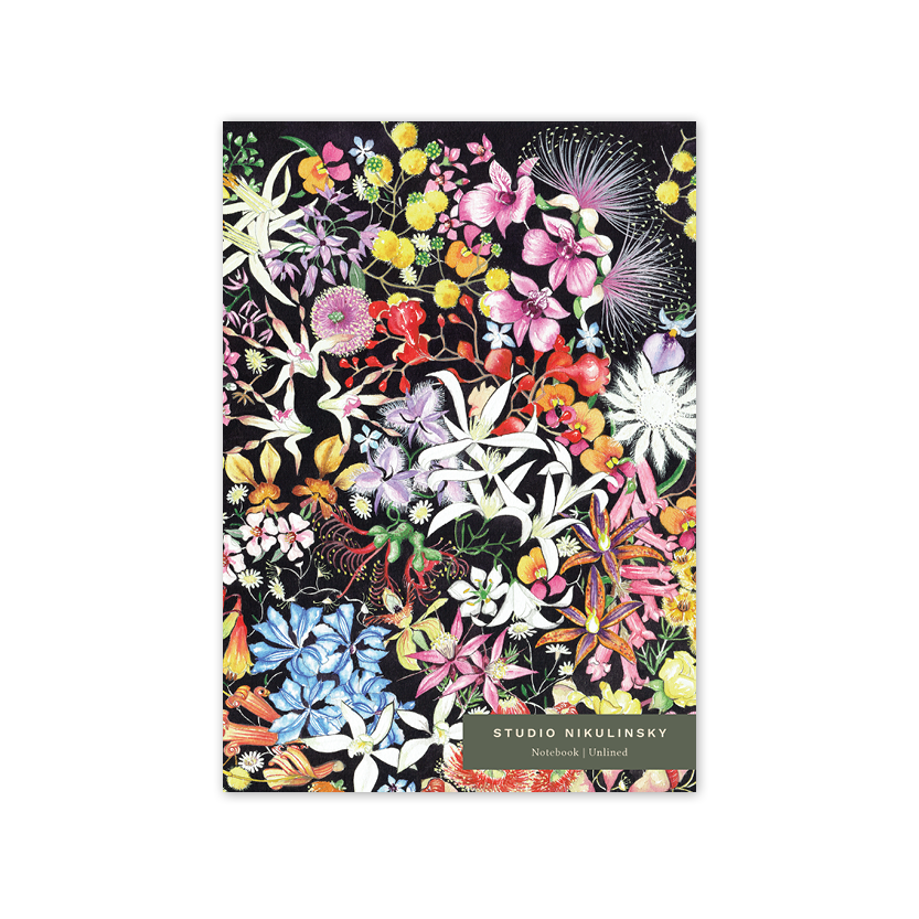 Wildflower Season A5 Notebook – Unlined