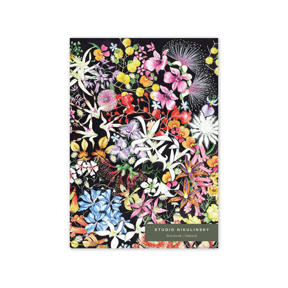 Wildflower Season A5 Notebook – Unlined