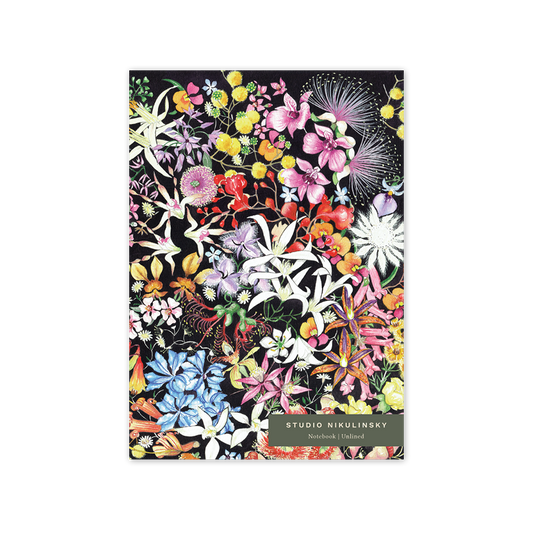 Wildflower Season A5 Notebook – Unlined