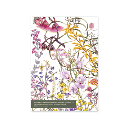 Wildflowers Northern Wheatbelt A5 Notebook – Unlined