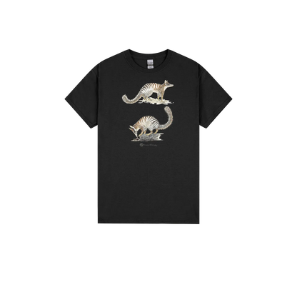 Black front flat lay