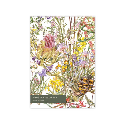 A5 Notebook: Wildflowers of King's Park