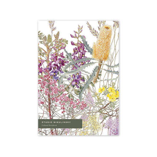 A5 Notebook: Wildflowers of the Murchison Ashburton Region