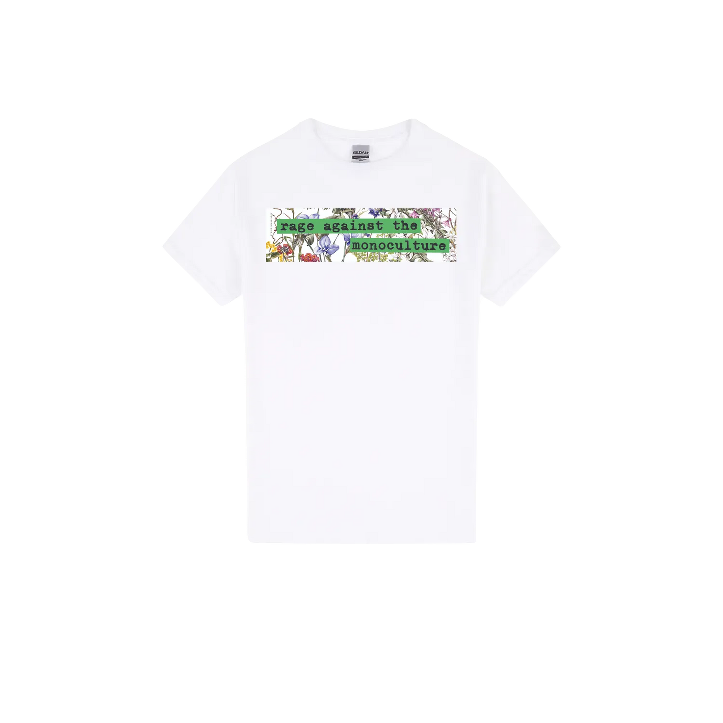 White front flat lay