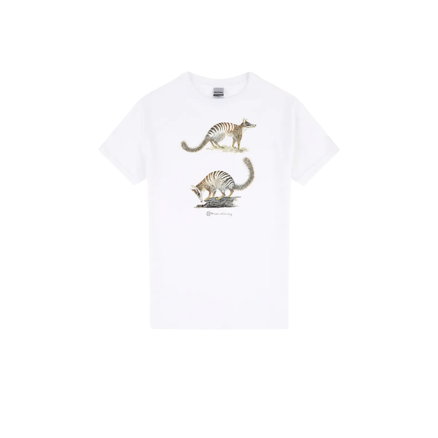 White front flat lay
