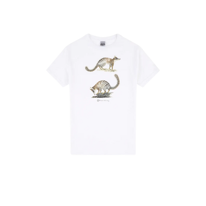 White front flat lay