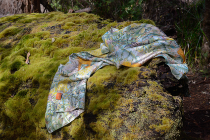 Silk Scarf: Bull Banksia