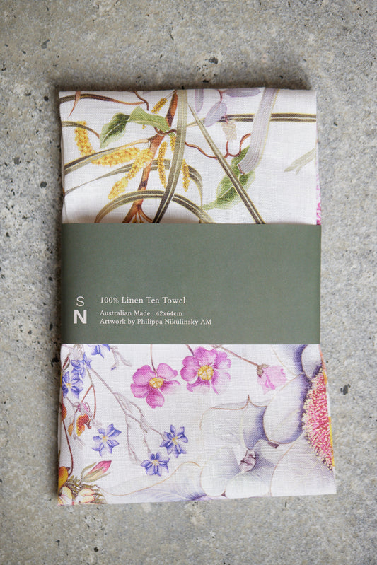 Tea Towel: Northern Wheatbelt Wildflowers