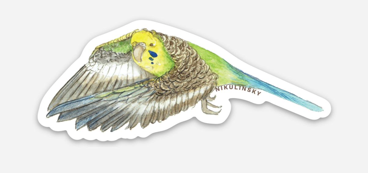 Budgies Sticker